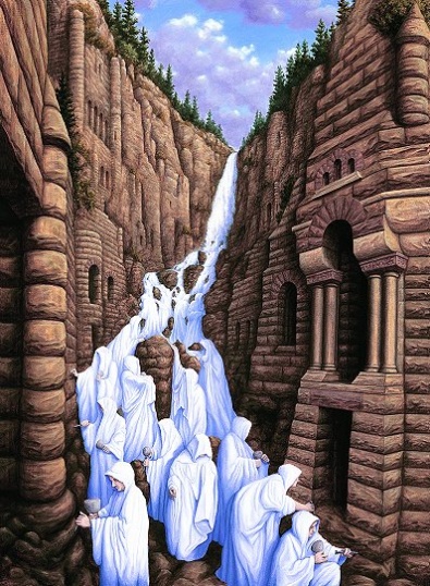 芸術家Rob Gonsalvesさんのファンタスティックで錯覚におちいってしまうだまし絵(トリックアート)